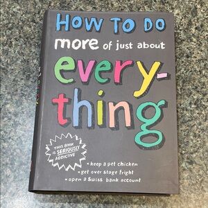 How to Do More of Just About Everything — Soft cover Book 1001 Helpful Hints